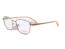 Load image into Gallery viewer, La  Vista Eye Wear-Titanium- Square-Gold-8736
