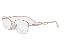 Load image into Gallery viewer, La  Vista Eye Wear-Titanium- Square-Gold-St-8756
