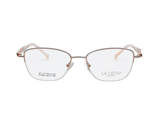 Load image into Gallery viewer, La  Vista Eye Wear-Titanium- Square-Gold-St-8756
