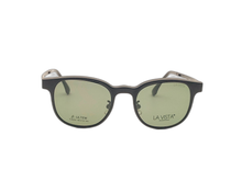 Load image into Gallery viewer, La Vista Eye Wear Clip on-Round-Black-Mod : Tj - 8202 - Color : 01
