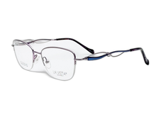 Load image into Gallery viewer, La  Vista Eye Wear-Titanium- Square-Purple-St-8756
