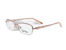 Load image into Gallery viewer, La  Vista Eye Wear-Titanium- Rectangle-Gold-St-8365
