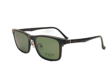 Load image into Gallery viewer, La Vista Eye Wear Clip on-Square-Black-Mod : Tj - 8211 - Color : 01
