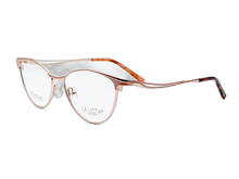Load image into Gallery viewer, La  Vista Eye Wear-Titanium- Cat Eye-Brown-St-8768

