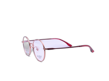 Load image into Gallery viewer, La Vista Eye Wear - Round - Maroon * Rose Gold - Mod : FC-3016 - Col : C7-1
