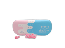 Load image into Gallery viewer, Shecas  - Rectangle - light pink * red  - 9018 - Color : 01
