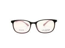 Load image into Gallery viewer, La  Vista Eye Wear-Square-Black-Mod : 7295 - Color : 07
