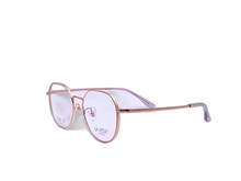 Load image into Gallery viewer, La Vista Eye Wear - Rounded Hexagonal  - Gradient Rose Gold - Mod : FC-3018 - Col : C6-1
