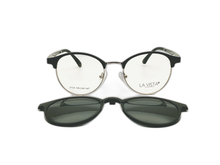 Load image into Gallery viewer, La Vista Eye Wear Clip on-Round-Black-2134
