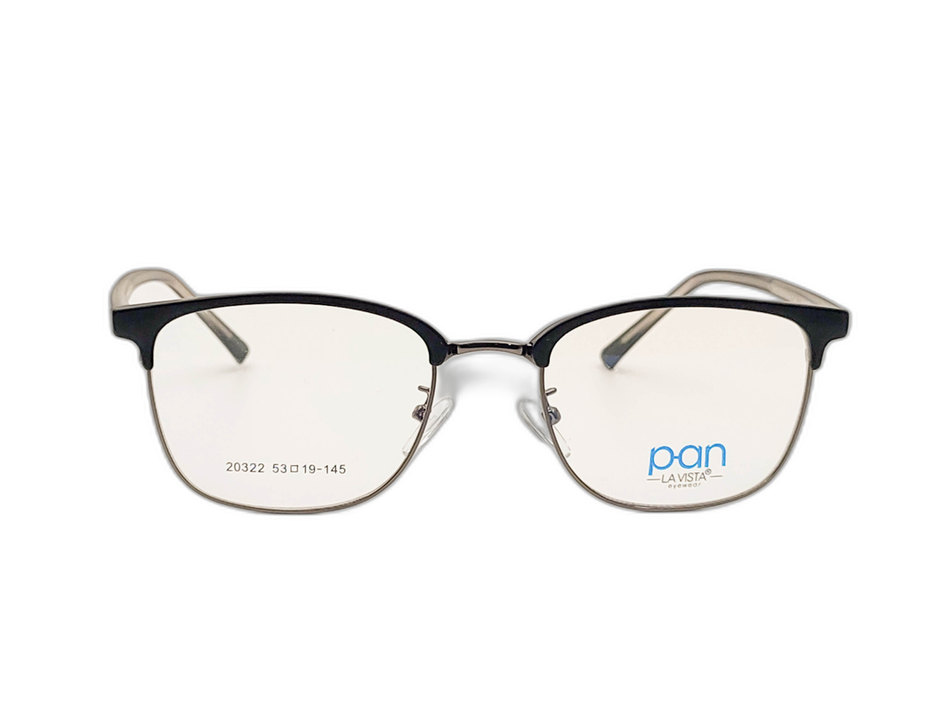 Pan - Clubmaster - Black  - 20322- Color : 99