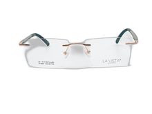 Load image into Gallery viewer, La  Vista Eye Wear-Titanium-Square-Gold-St-9203
