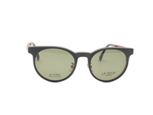 Load image into Gallery viewer, La Vista Eye Wear Clip on-Round-Red-Mod : Tj - 8210 - Color : 01
