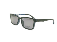 Load image into Gallery viewer, La Vista Eye Wear Clip on-Rectangle-Black-022
