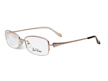 Load image into Gallery viewer, La  Vista Eye Wear-Titanium- Rectangle-Gold-St-8279
