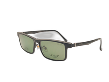 Load image into Gallery viewer, La Vista Eye Wear Clip on-Square-Black-Mod : Tj - 8205 - Color : 01

