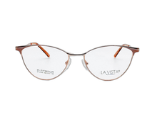 Load image into Gallery viewer, La  Vista Eye Wear-Titanium- Cat Eye-Brown-St-8768
