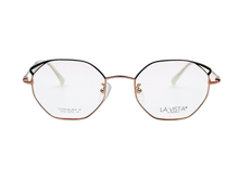 Load image into Gallery viewer, La  Vista Eye Wear-Titanium-Hexagonal-Gold-6750
