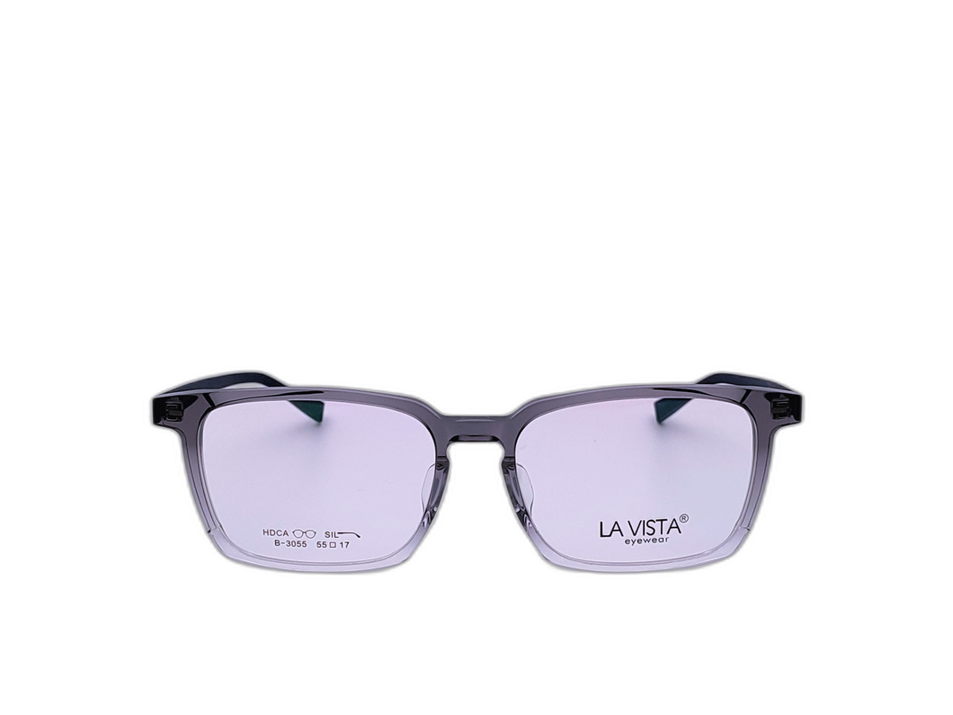 La Vista Eye Wear - Square  - Gradient gray - Mod : B-3055 - Col : C4