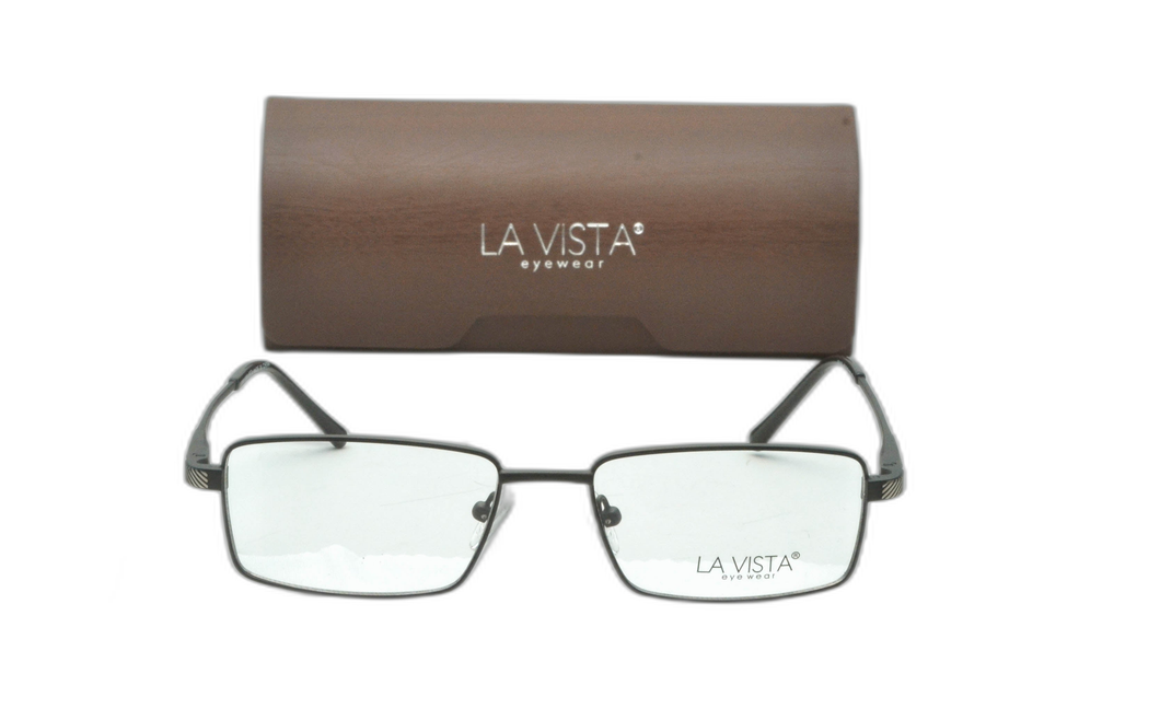 La  Vista Eye Wear-Square-Black-Mod : IP 125 - Color : 01