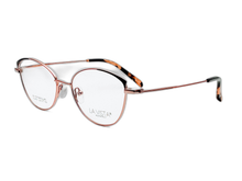 Load image into Gallery viewer, La  Vista Eye Wear-Titanium- Cat Eye-Gold-8773
