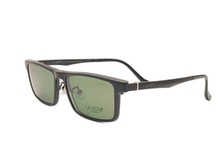 Load image into Gallery viewer, La Vista Eye Wear Clip on-Rectangle-Black-Tj - 8209

