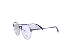 Load image into Gallery viewer, La Vista Eye Wear - Rounded Hexagonal  - Matte Blue * Silver - Mod : FC-3012 - Col : C11
